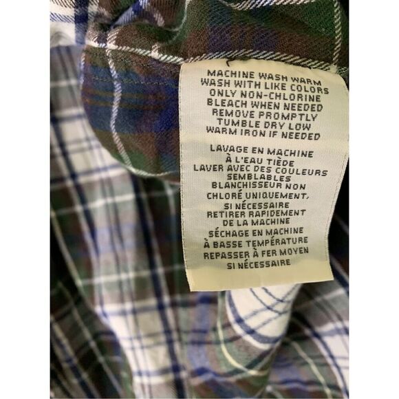 Denim & Supply RL Utility button down shirt flannel 100% cotton women's medium - Picture 4 of 4